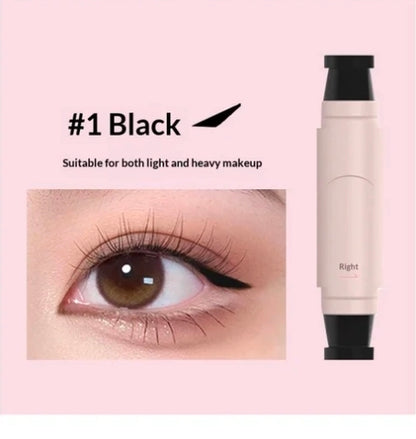 All-in-one Dual-head Stamp Eyeliner Pen Thats Waterproof